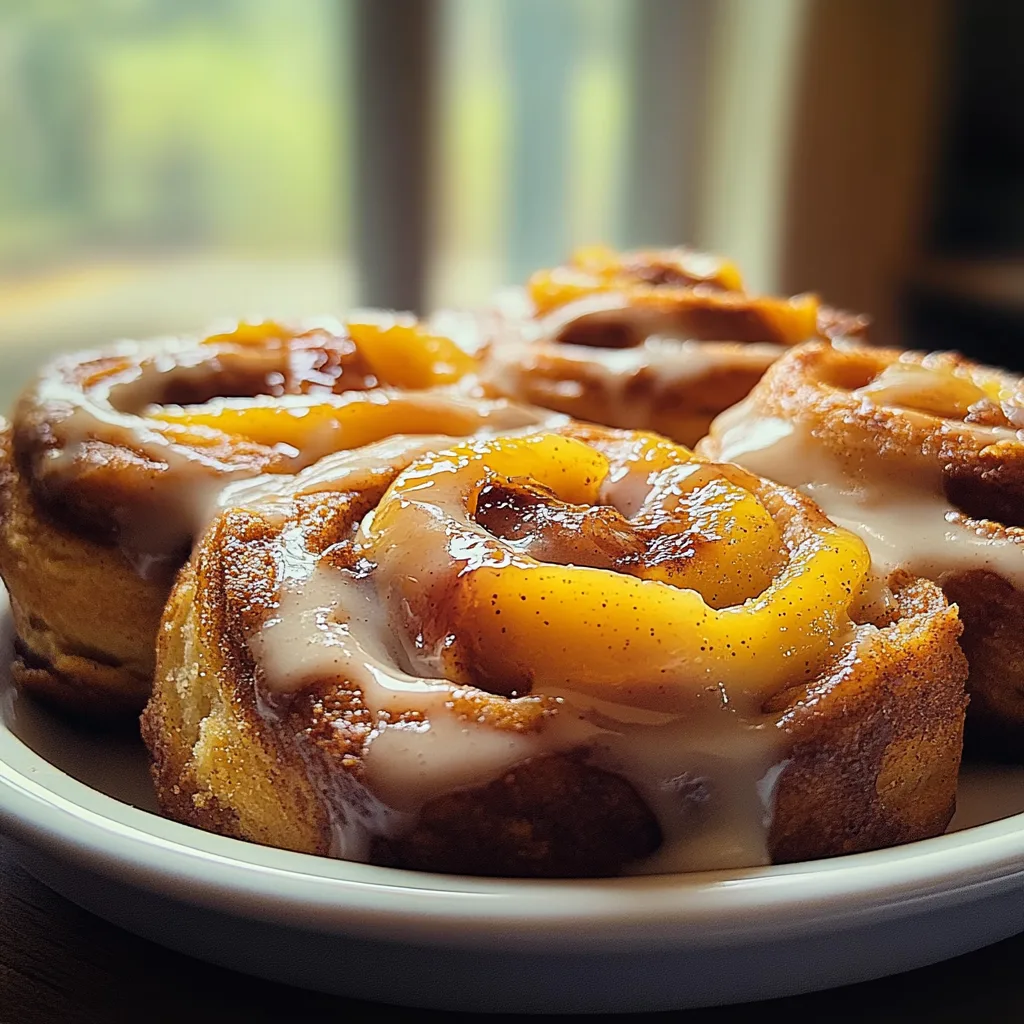 Peach Cobbler Cinnamon Rolls Tips and tricks