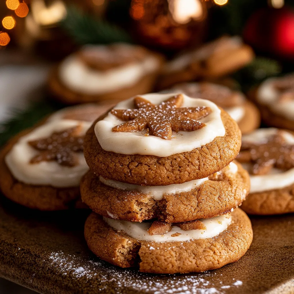 Gingerbread Cheesecake Cookies Tips and tricks