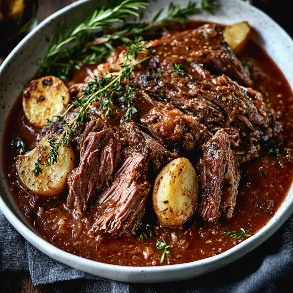 Authentic Italian Pot Roast (Straccato) Recipe
