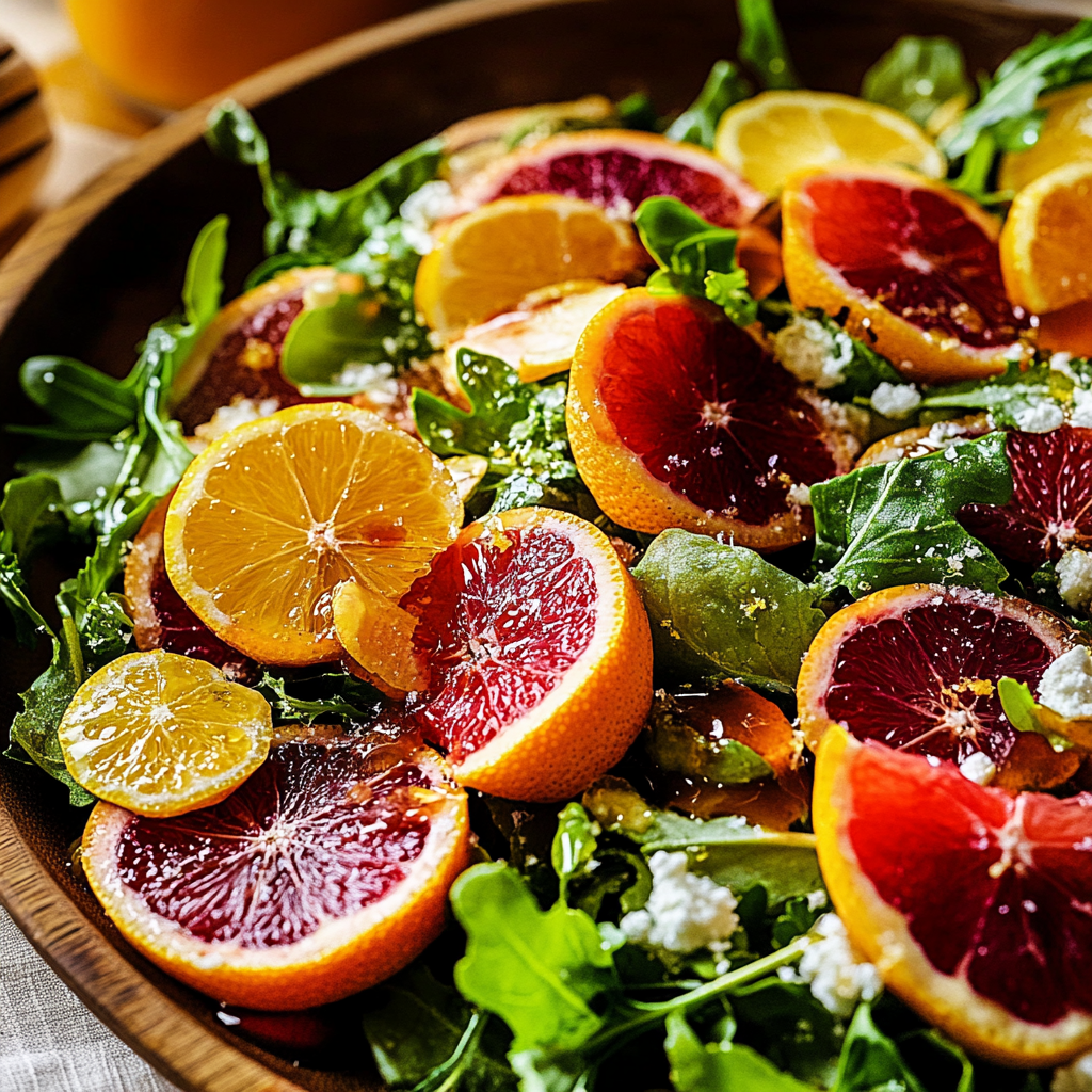 Winter Citrus Salad Recipe preparation