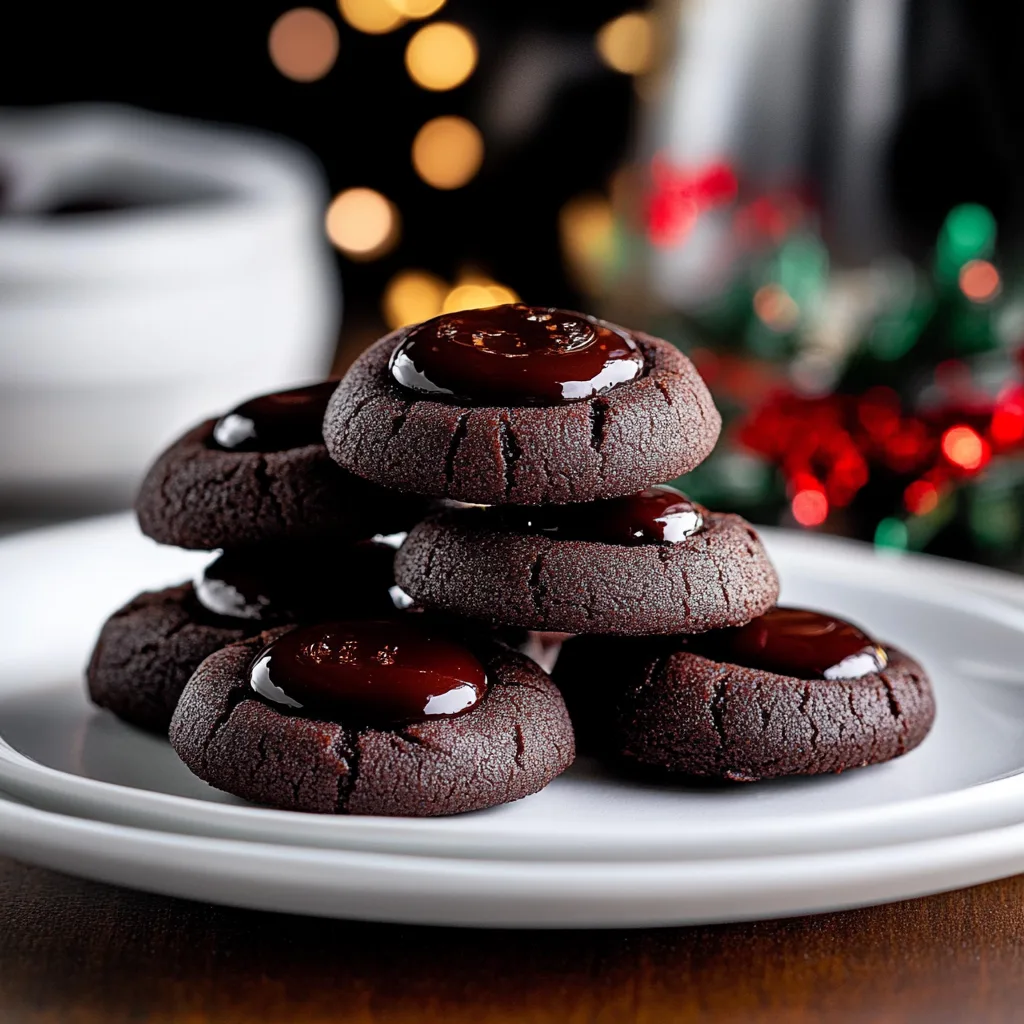 Chocolate Thumbprint CookiesTips and tricks
