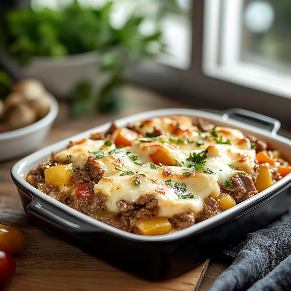 Beef Lombardi Casserole Dish and tricks