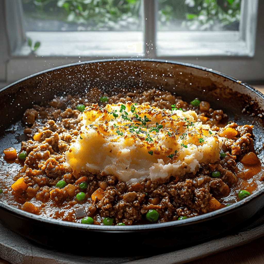 Deconstructed Shepherd’s Pie and storing