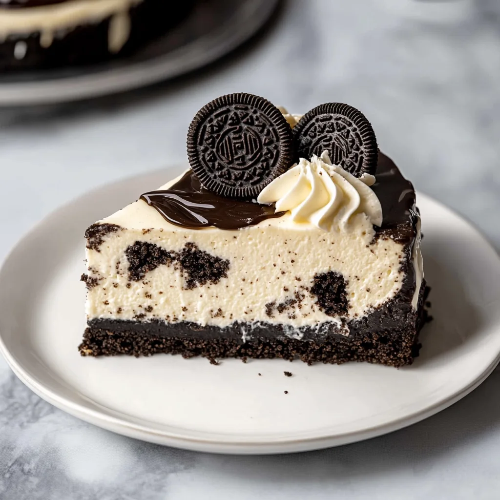 Delicious Oreo Cheesecake and tricks