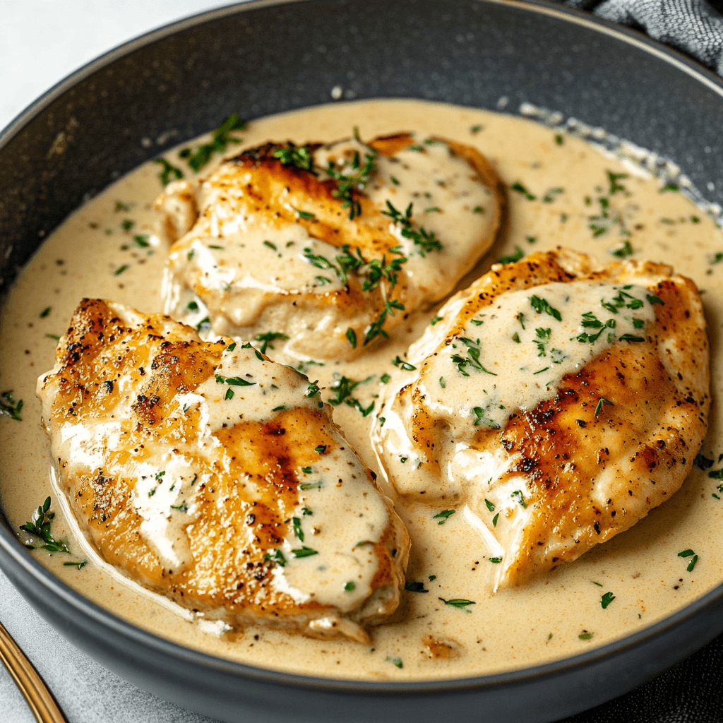 Easy Cream Cheese Chicken Dish Serving and storing
