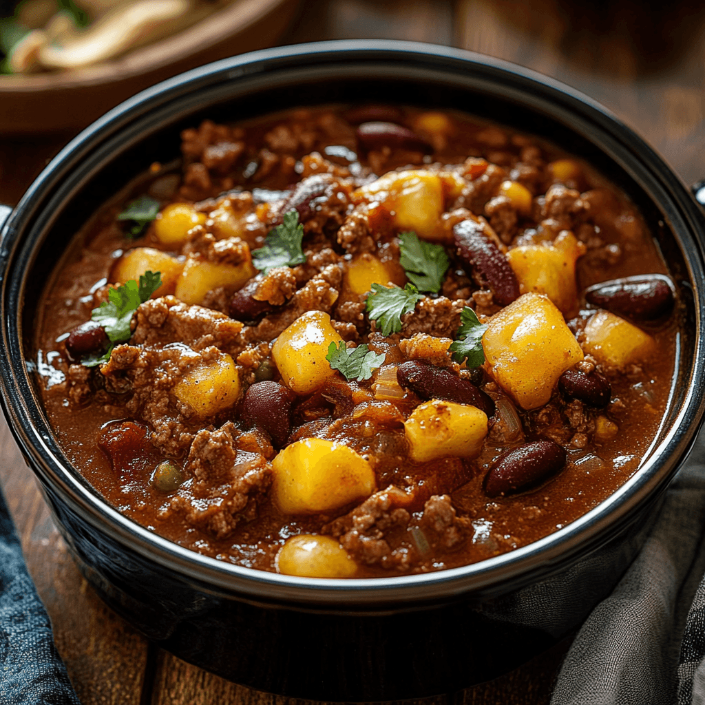 Slow Cooker Cowboy Casserole and storing