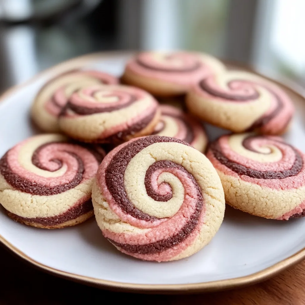 Neapolitan Swirl Cookies and tricks