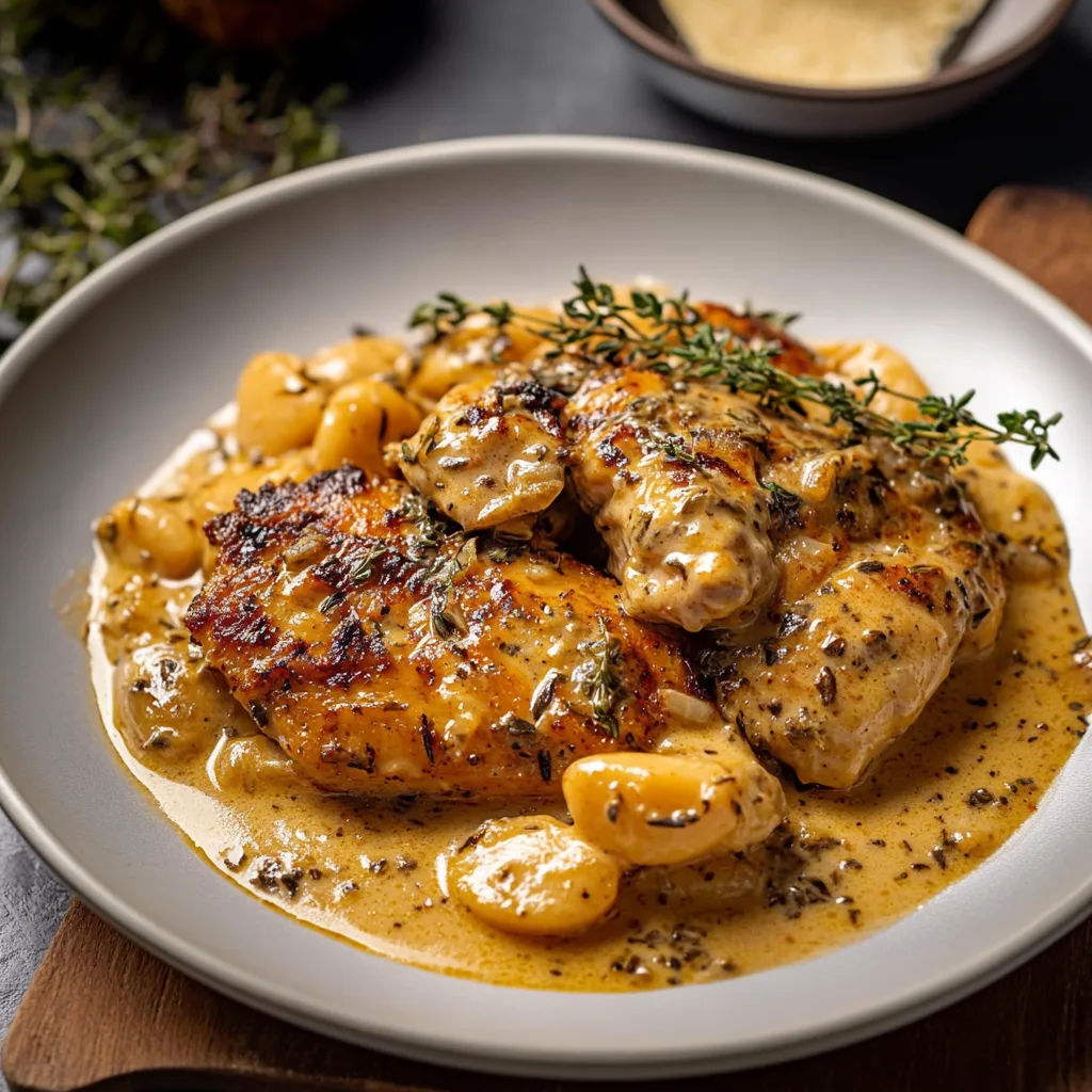 Creamy Tuscan Chicken Dish and storing