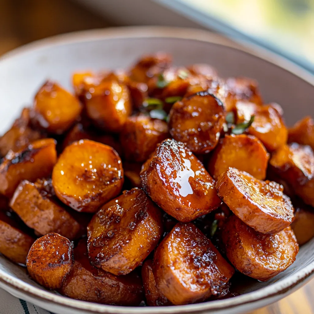 Cinnamon Maple Roasted Sweet Potatoes and tricks
