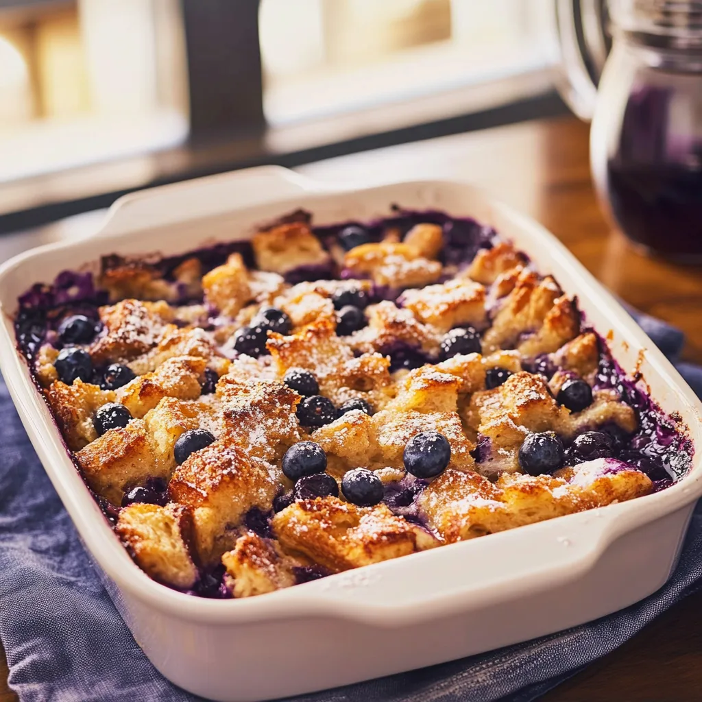 Blueberry French Toast Casserole and tricks