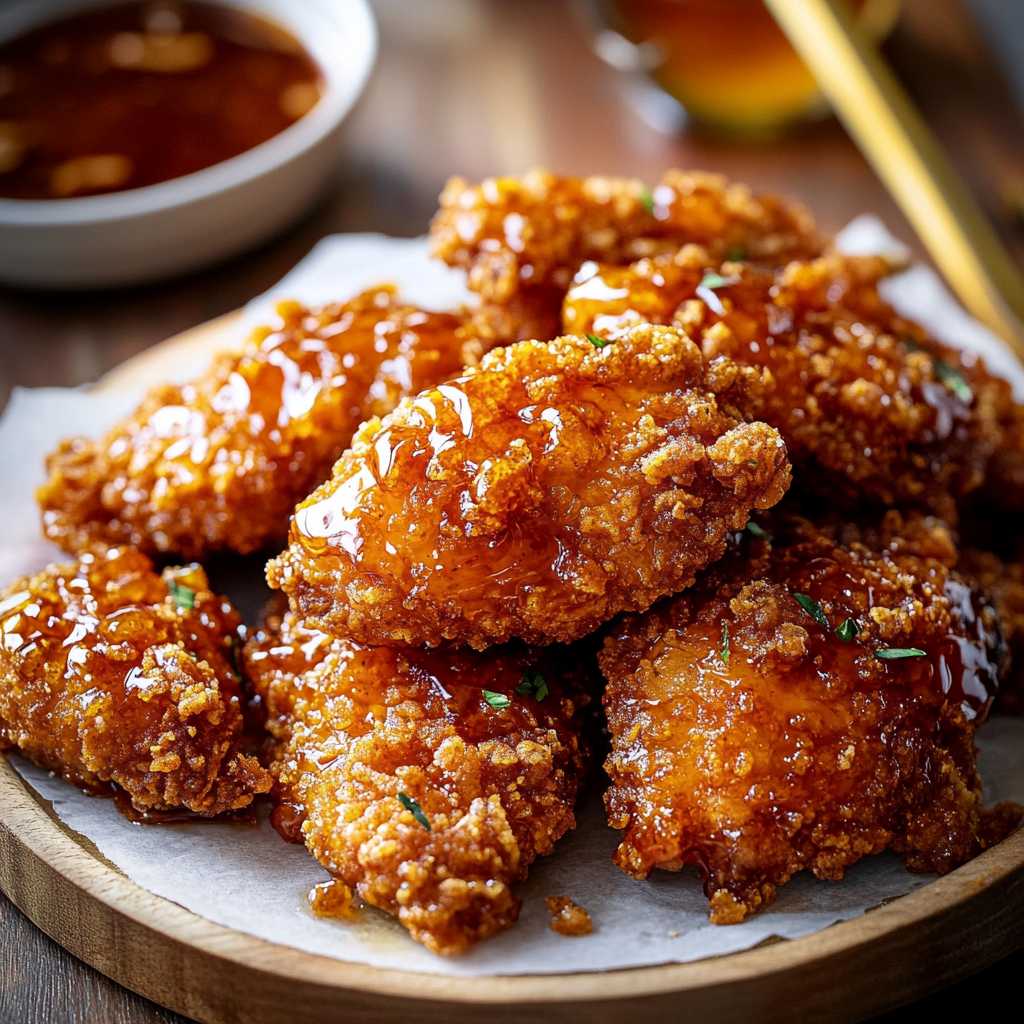 Baked Crunchy Hot Honey Chicken and tricks