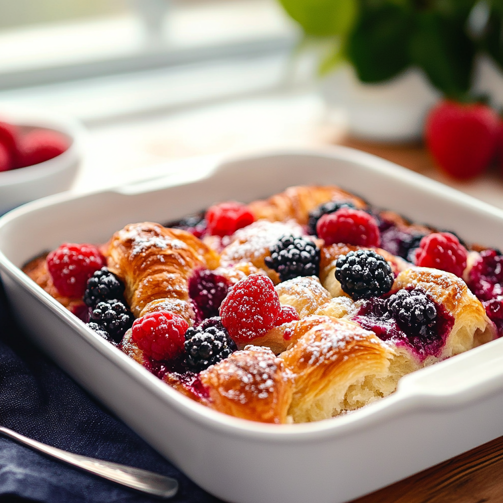 Berry Croissant Bake and tricks
