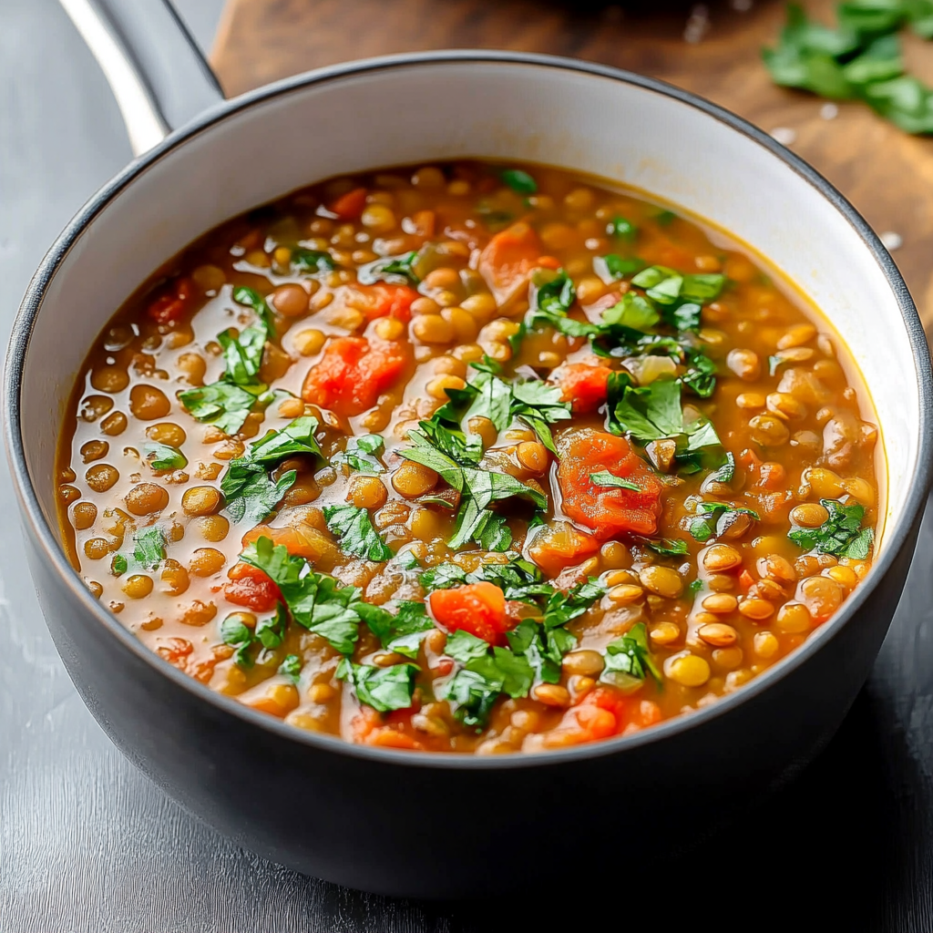 Easy Vegan Lentil Soup Recipe