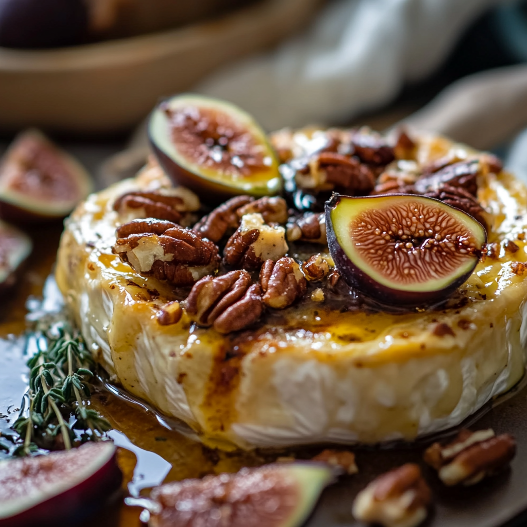Fig and Pecan Baked Brie Serving and storing