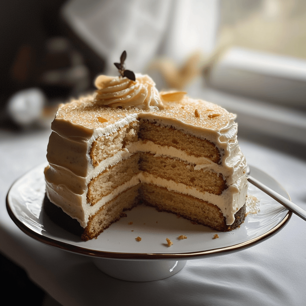 London Fog Cake Slice Serving and storing