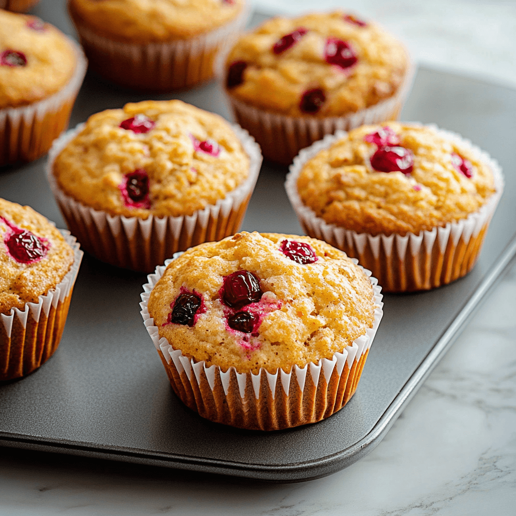 Fresh Cranberry Orange Muffins and storing