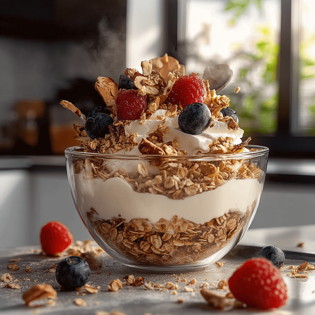 High-Protein Greek Yogurt Parfait