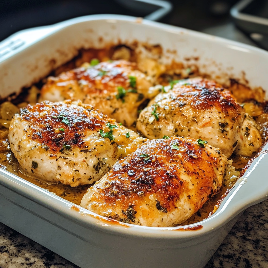 Baked Ranch Chicken Dish