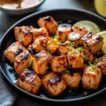 Air Fryer Bang Bang Salmon Bites