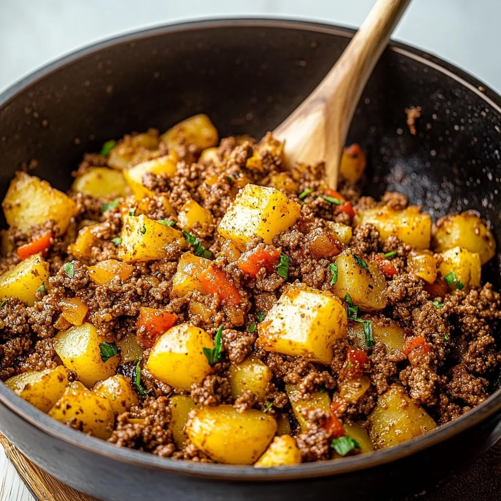 Ground Beef and Potatoes