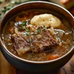 French Onion Beef Short Rib