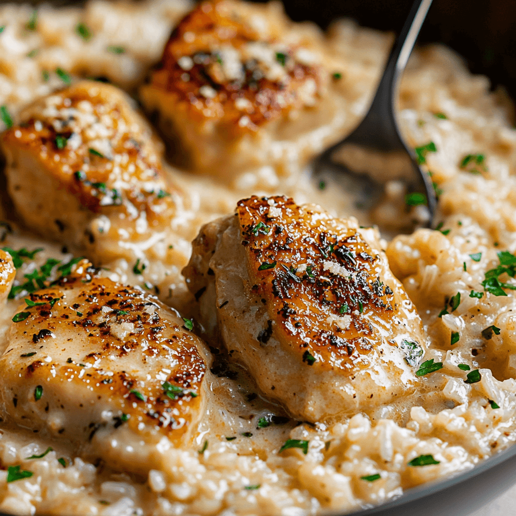 One-Pan Creamy Parmesan Chicken & Rice FAQs