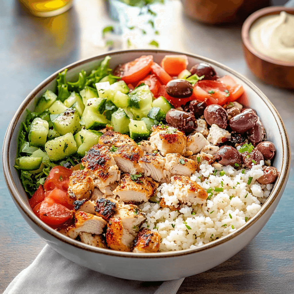 Greek Chicken Bowl