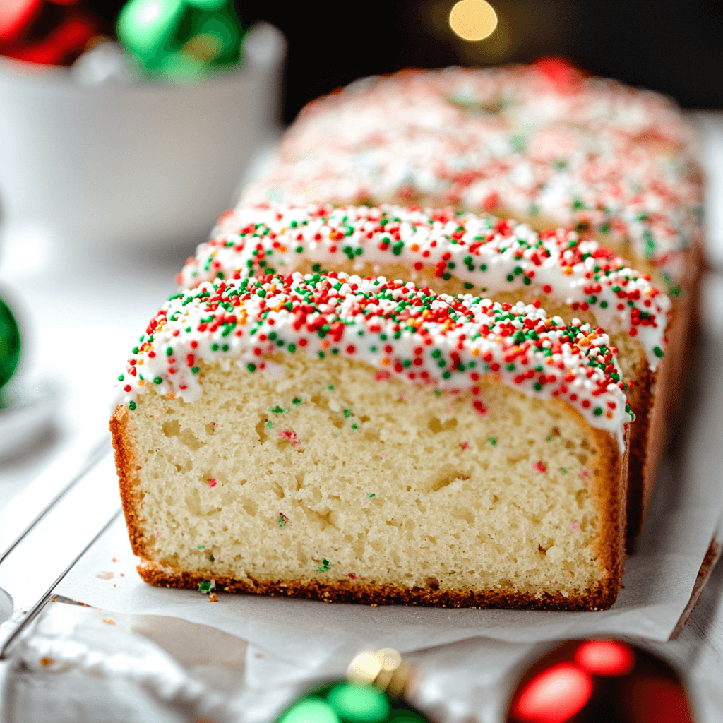 Holidays Sprinkle Buttermilk Bread
