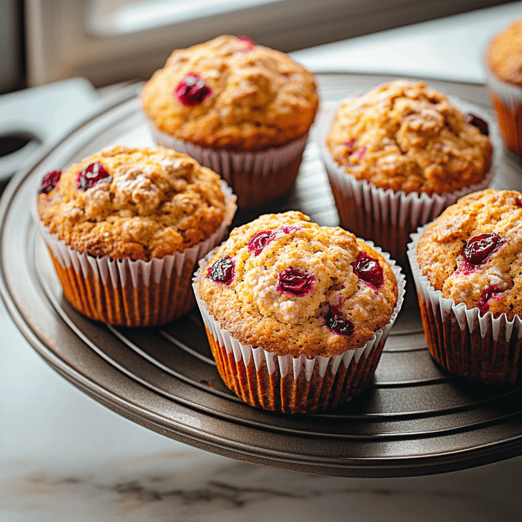 Fresh Cranberry Orange Muffins