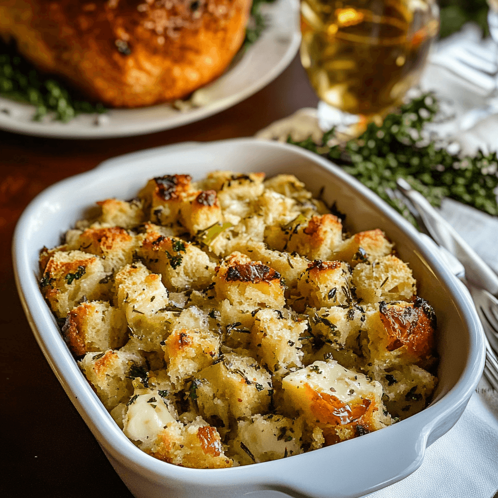 Classic Butter Herb Stuffing