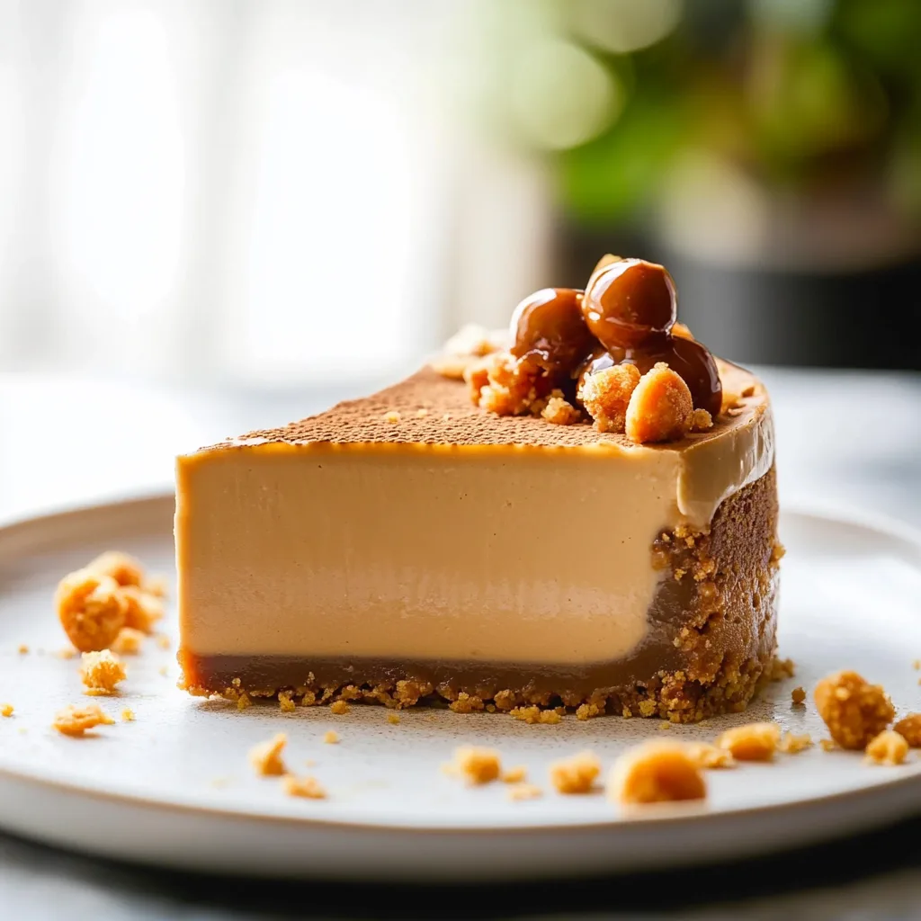 Loaded Butterscotch Cheesecake Delight