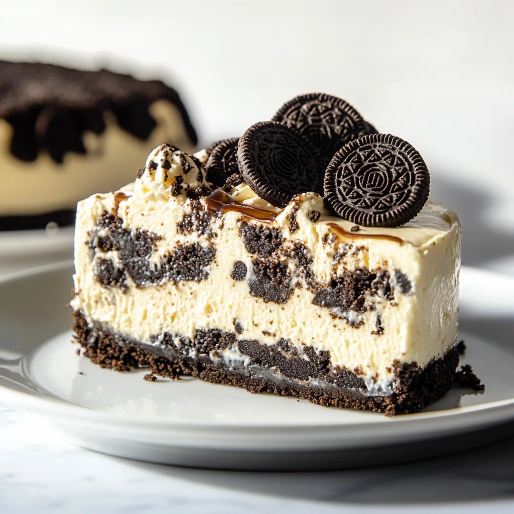 Delicious Oreo Cheesecake