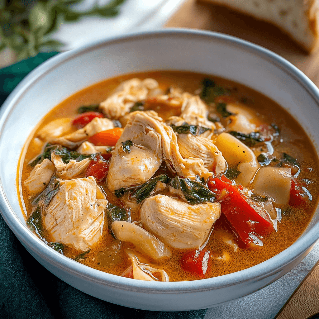 Marry Me Chicken Soup in a Bowl