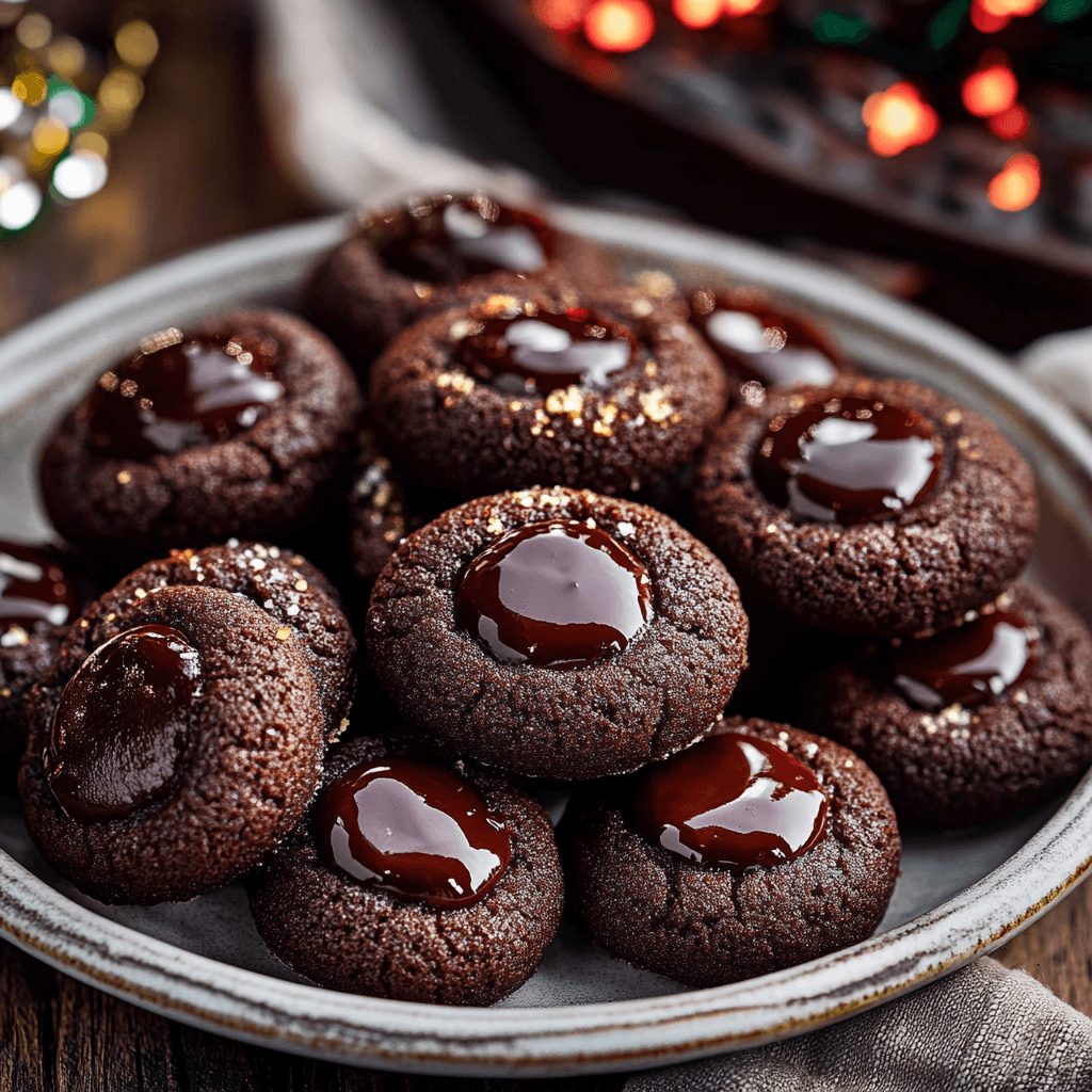 Chocolate Thumbprint Cookies FAQs