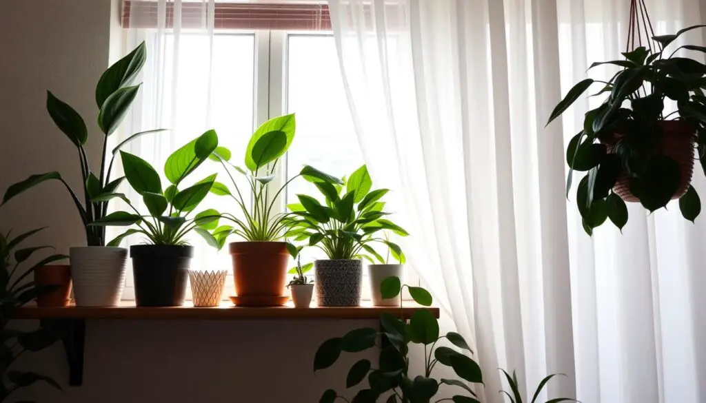 Indoor plants for low light
