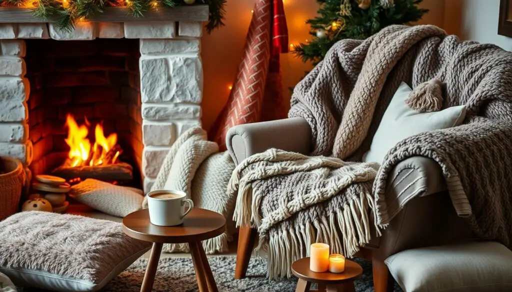 choose throw blankets for winter comfort