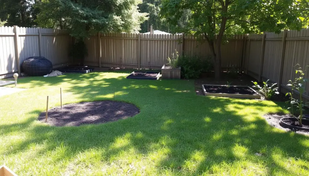 garden site selection