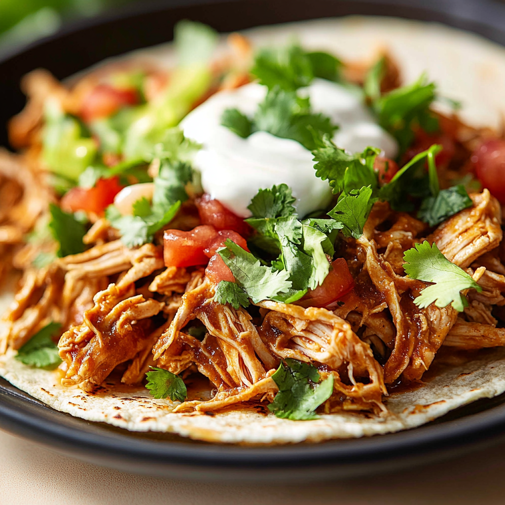 Mexican Pulled Chicken Recipe preparation