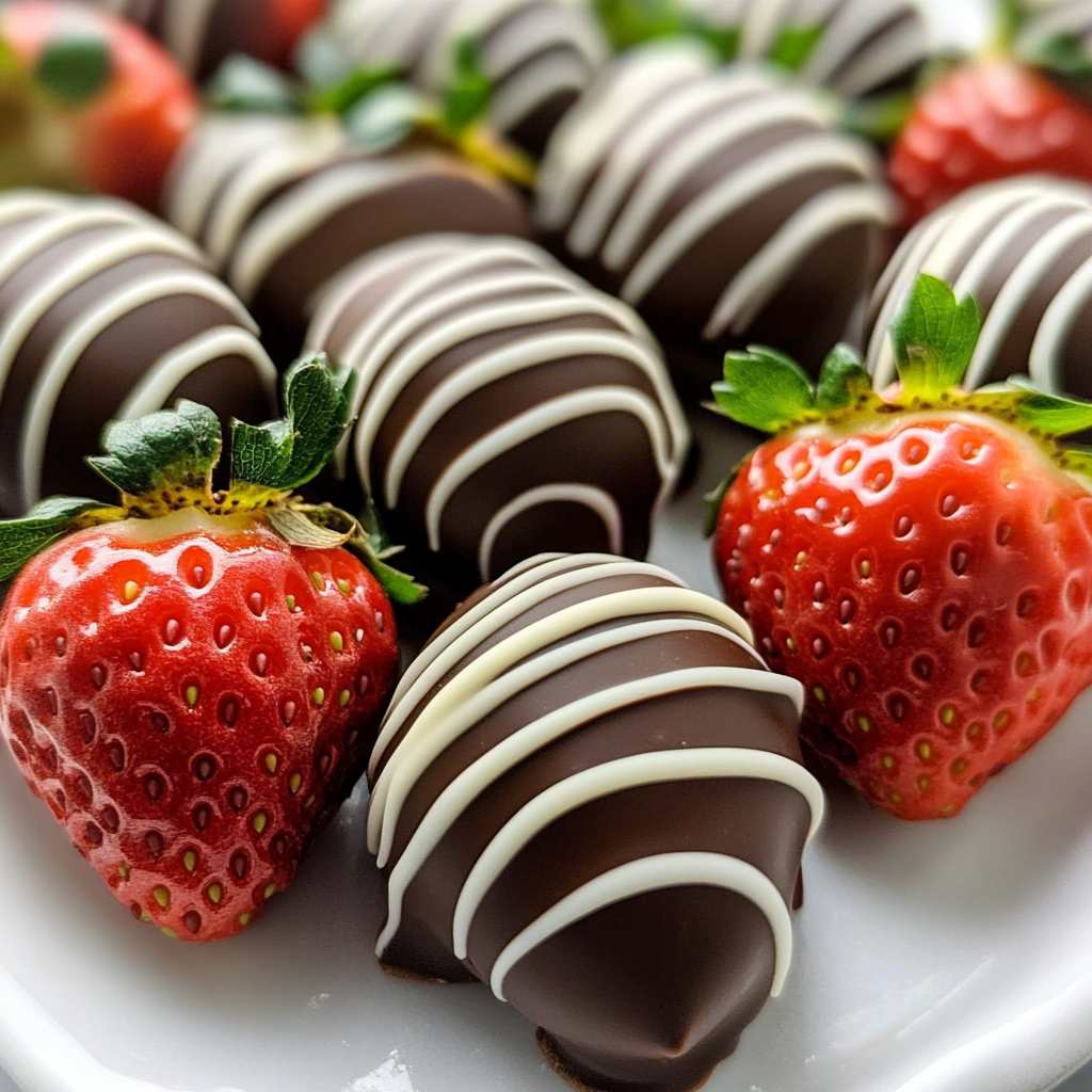 Chocolate-Covered Strawberries Serving and storing
