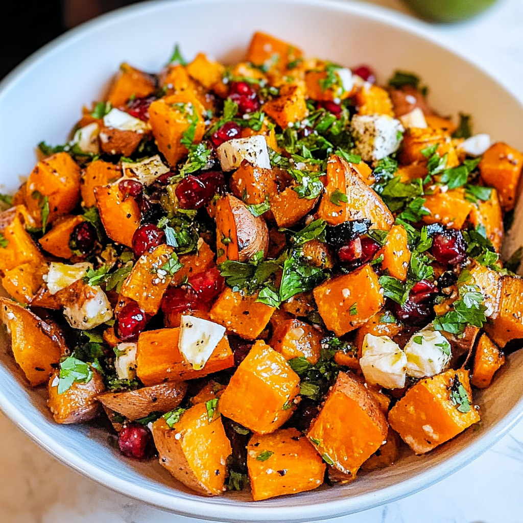 Roasted Sweet Potato Salad