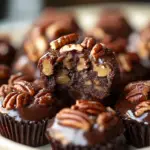 Pecan Pie Brownie Bites