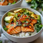 Healthy Sweet Chili Salmon Bowl