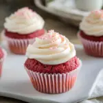 Pink Velvet Cupcakes