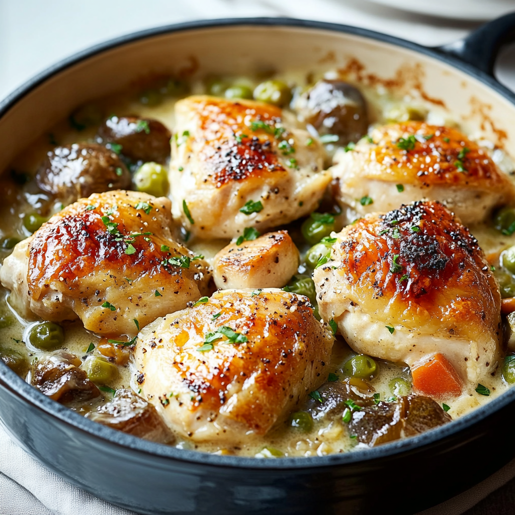 French Chicken Casserole Dish