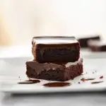Fudgy Brownies with Ganache