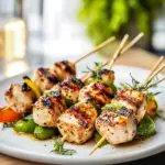 Grilled Chicken Skewers