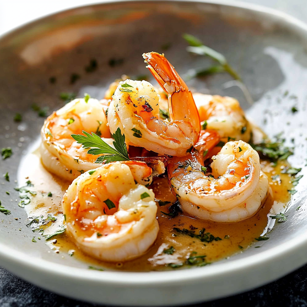 Garlic Butter Shrimp Dish
