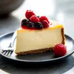 New York-Style Cheesecake Slice