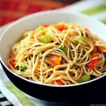 Simple Veggie Noodles Dish