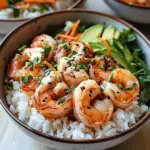 Shrimp Rice Bowls with Spicy Mayo